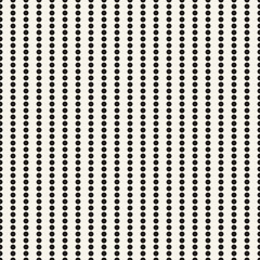Vector seamless pattern. Repeating geometric elements. Stylish monochrome background design.