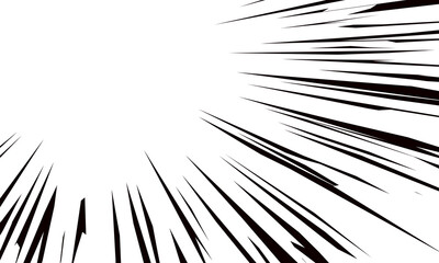 Obraz premium 効果線59