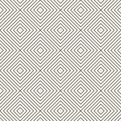 Vector seamless pattern. Repeating geometric elements. Stylish monochrome background design.