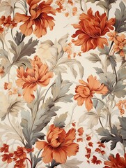 Art Nouveau Floral Designs: Countryside Art and Rustic Floral Patterns