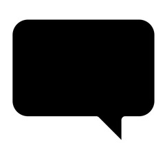 Speech bubble icon