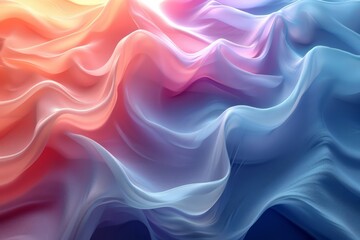 Obraz premium Texture, background, gradient frosted glass, flowing, transparent, elegant curves