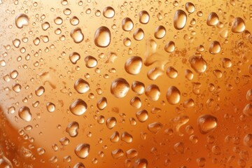 Fototapeta na wymiar Freshly poured beer droplets