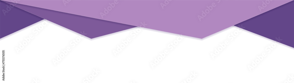 Canvas Prints paper cut divider header for app, banners or posters. set of template dividers shapes for website. c