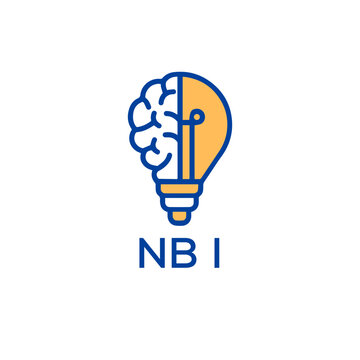 NBI Letter logo design template vector. NBI Business abstract connection vector logo. NBI icon circle logotype.

