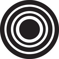 circles abstract, icon