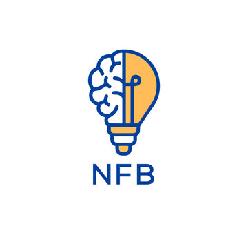 NFB Letter logo design template vector. NFB Business abstract connection vector logo. NFB icon circle logotype.
