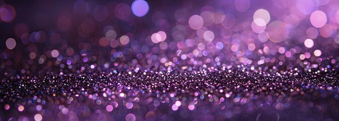 Shiny purple glitter background
