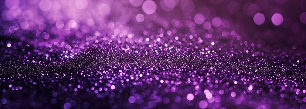 Abstract shiny purple glitter background