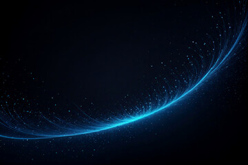 dark abstract background with futuristic dots pattern,  music wave. Big data digital, code waves