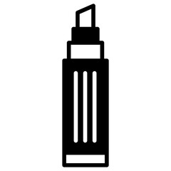 Highlighter solid glyph icon