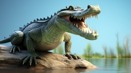 Naklejka premium tyrannosaurus rex dinosaur