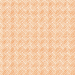 Seamless Bamboo weave in Thailand. Orange weave texture pattern with white background.