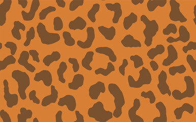 Abstract modern leopard seamless pattern. Animals trendy background. Color decorative vector stock illustration for print, card, postcard, fabric, textile. Modern ornament of stylized skin