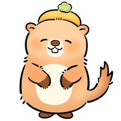 cute groudhog