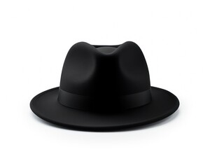 Black hat isolated on white