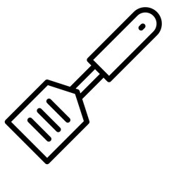 spatula, Slotted turners