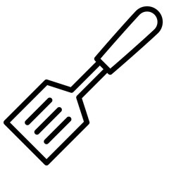 spatula, Slotted turners