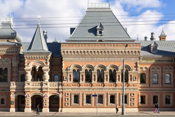 Fototapeta premium Facade of old building