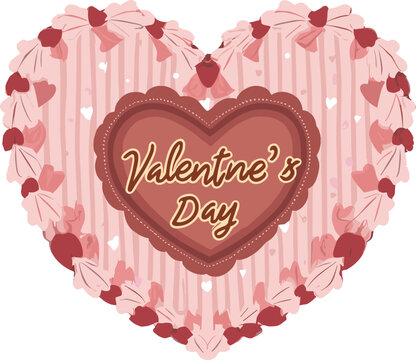 Vector illustrations of love, couple, heart, valentine, king, queen, hands, flowers. Drawings for postcard, card, congratulations and poster.