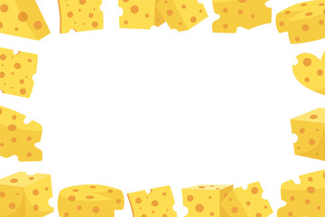Cheese Frame Background