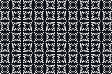 Simple batik combined with geometric patterns, simple karawang shape