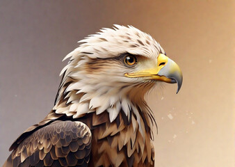 Obraz premium portrait of a eagle