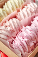 Assorted Flavored Meringues in Gift Box - 715414312