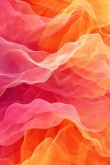 Minimalist abstract colorful gradient wallpaper pattern. Great for poster design or frame as decor. Simple shapes and lines. Web design. Peach fuzz pantone vibes.