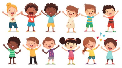 Fototapeta premium Cartoon illustration