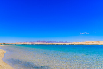 Landscape at Ras Mohammed national park. Sinai peninsula, Egypt