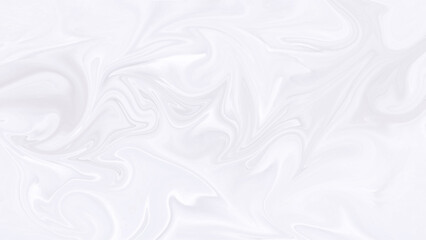 A background of unique white marbled liquid patterns