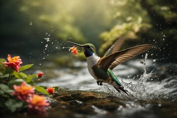 Obraz premium hummingbird