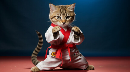 karate cat