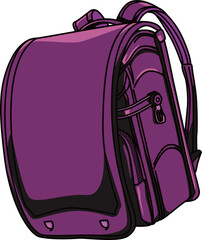 Fototapeta premium ランドセル（school bag）(eps)