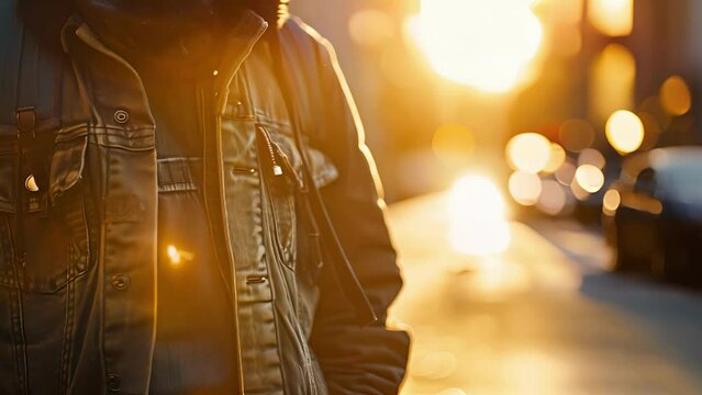 Sustainable style at its finest layer a vintage designer jacket over a lightweight bamboo tank and finish the look with recycled plastic sneakers for a trendy yet environmentally responsible