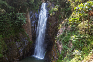 Fototapeta premium Waterfall in Bolivia