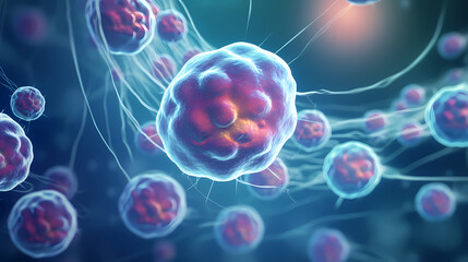 Human cell or embryonic stem cell medicine, human cell biology DNA molecular structure