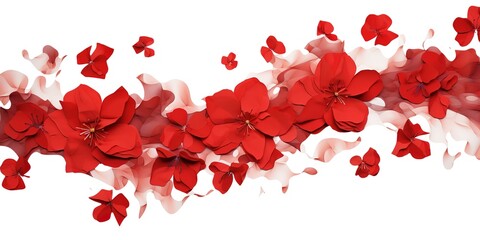 red rose petals background
