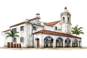 Fototapeta na wymiar Southern Brazil brewery in Pomerode.