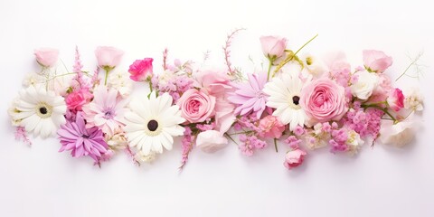 Realistic Flower Background