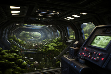 space meets green. Generative Ai