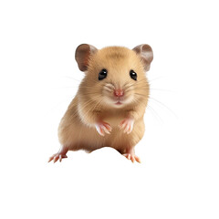 Sand Mouse isolated on transparent background