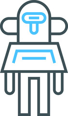 Robot Character Icon