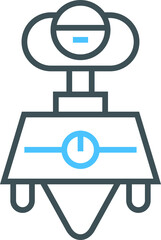 Robot Character Icon