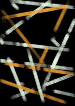 Zeichnen Black negativ