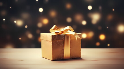 Gift background with copy space for Christmas gifts, holiday or birthday