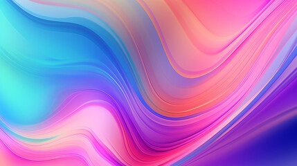 Fluid Color Swirls in Blue and Pink Abstract Desktop Wallpaper
