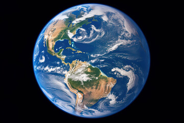 Earth's surface, 3D rendering.