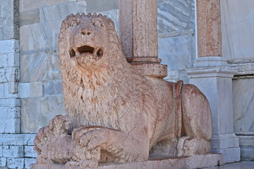 Ancona,  il portale della Cattedrale di San Ciriaco - Marche